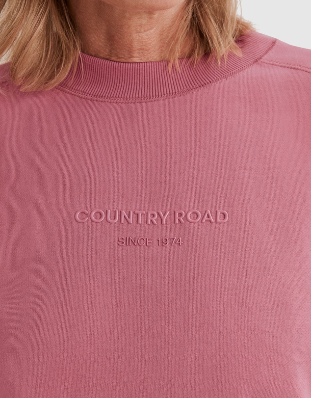 Country Road Verified Australian Cotton Casual Logo Sweat