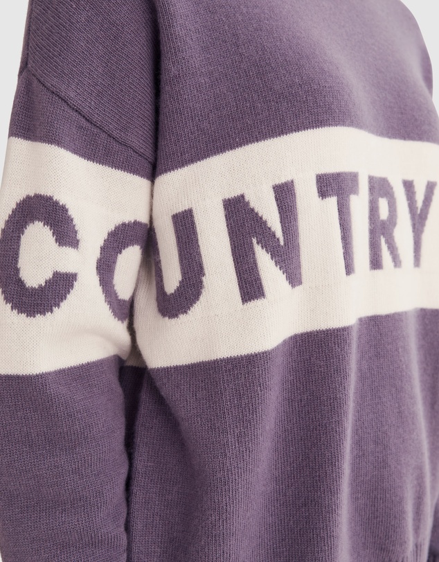 Country Road Teen Logo Intarsia Knit