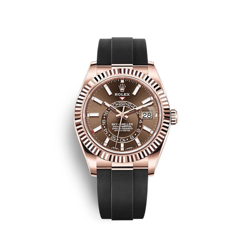 rol€x Sky-Dweller 326235 Chocolate