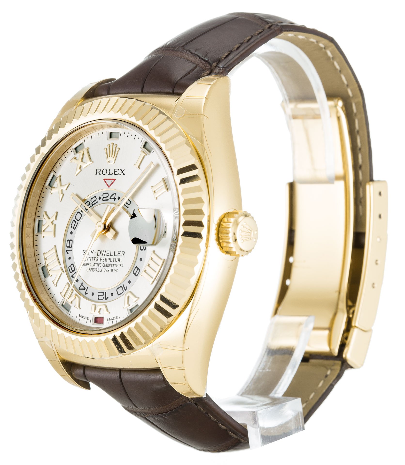 rol€x Sky-Dweller 326138 Silver