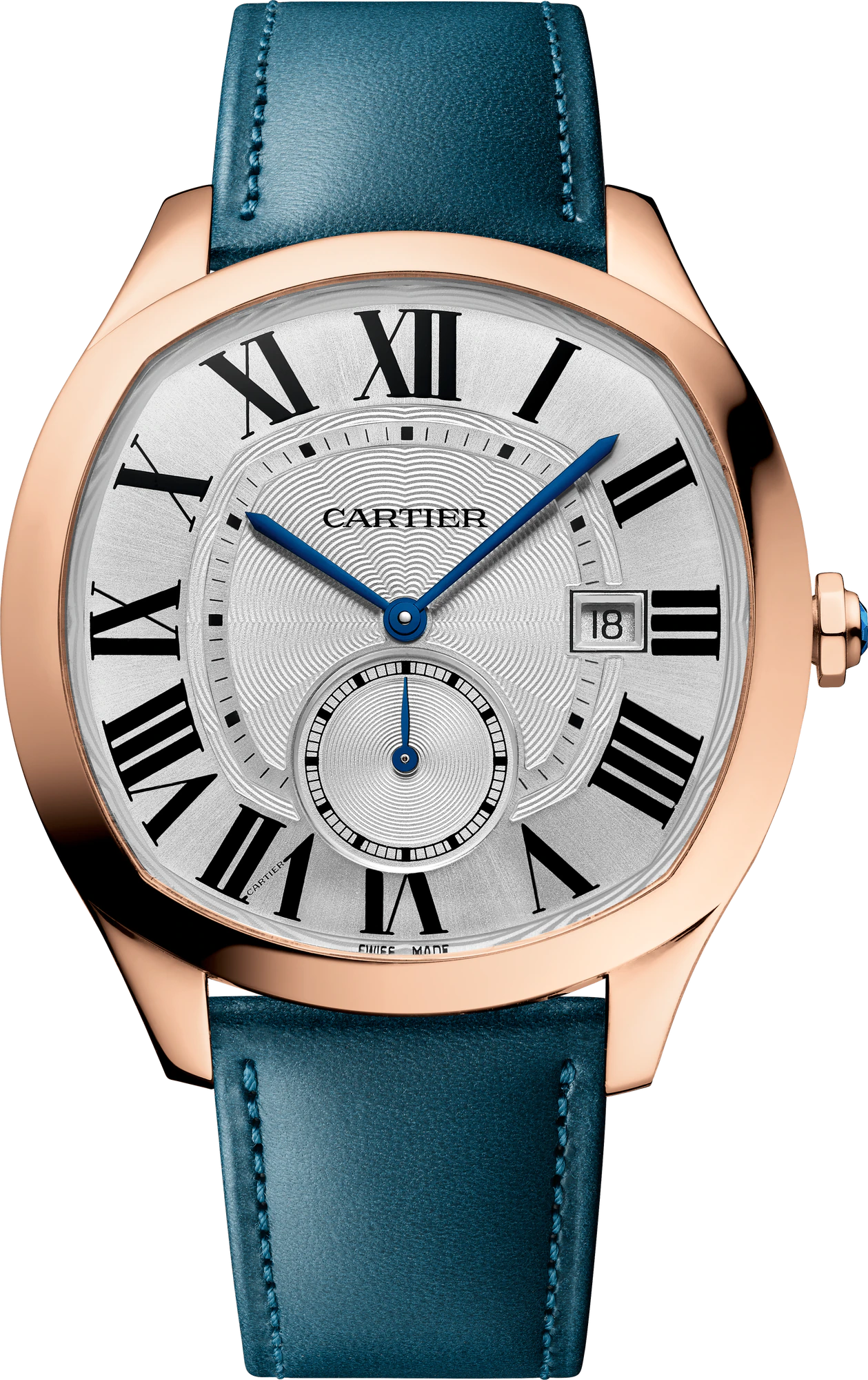 C@RTIER Drive 18K Rose Gold Men��s Watch, WGNM0022