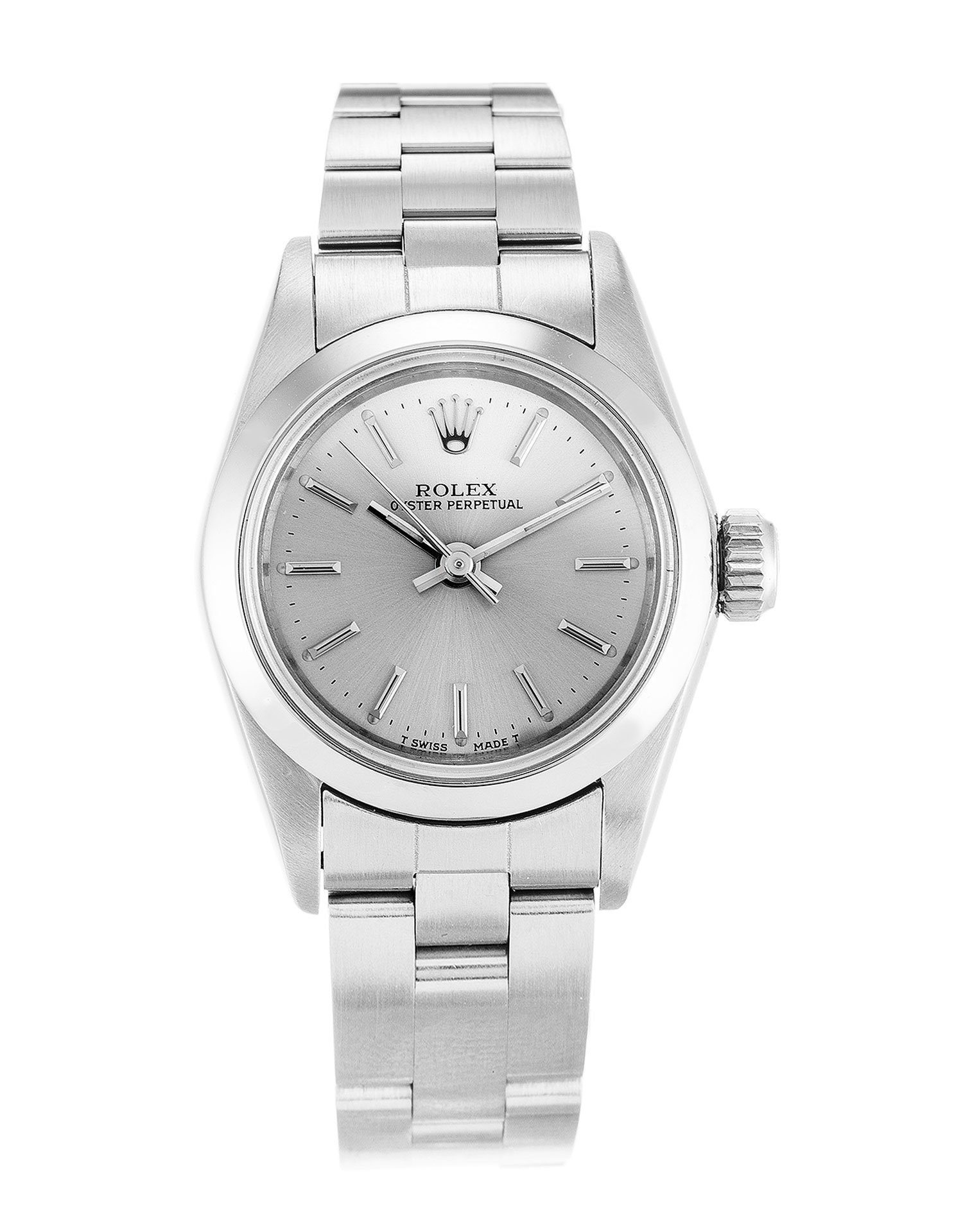rol€x Lady Oyster Perpetual 26mm Silver 67180