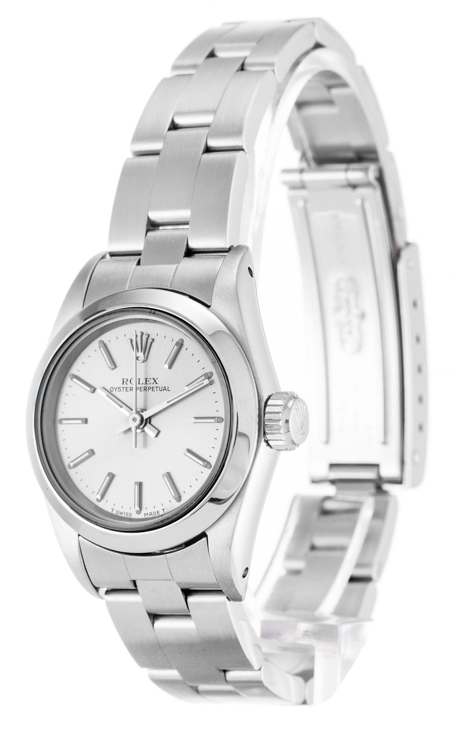 rol€x Lady Oyster Perpetual 26mm Silver 67180