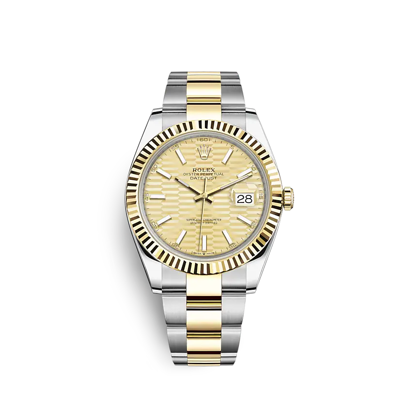rol€x Datejust 126333 41mm Golden (Oyster)
