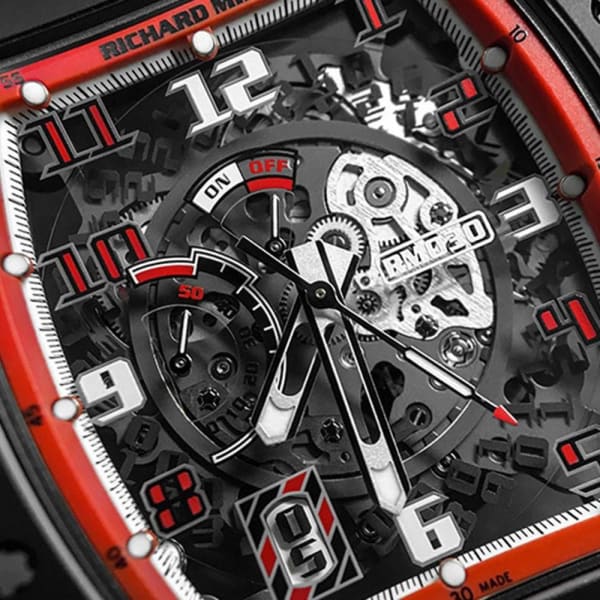 RICH@RD M!LLE RM 30 Automatic Black Dash