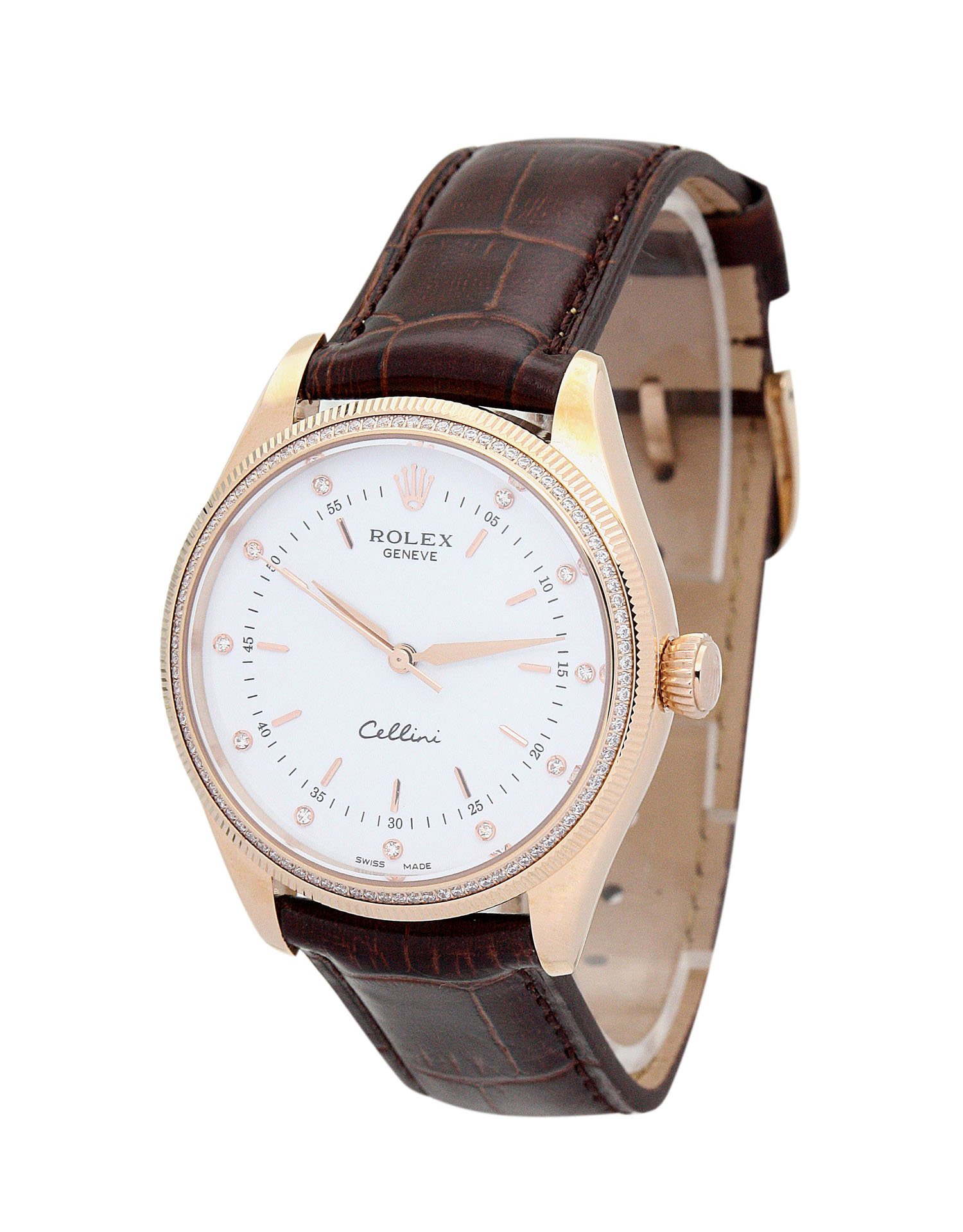 rol€x Cellini 5310 White & Gold
