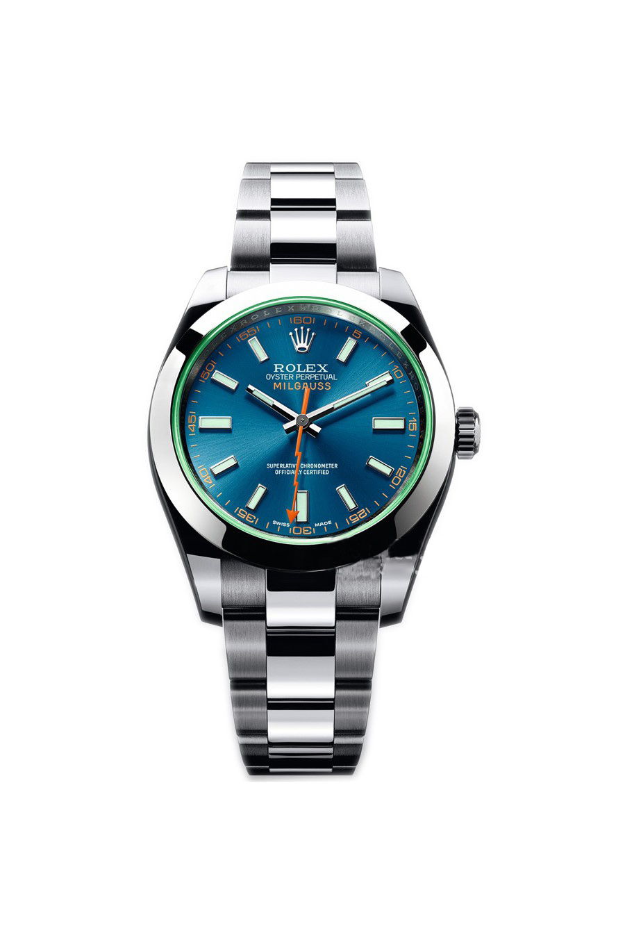 rol€x Oyster Perpetual Milgauss 116400gv Series