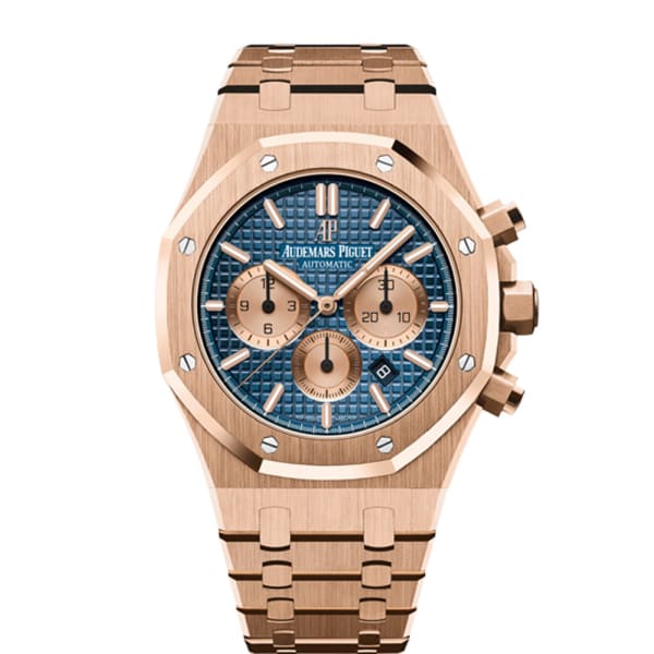 AUDEM@RS P!GUET Royal Oak Selfwinding Chronograph 18K Rose Gold Watch 26331OR.OO.1220OR.01