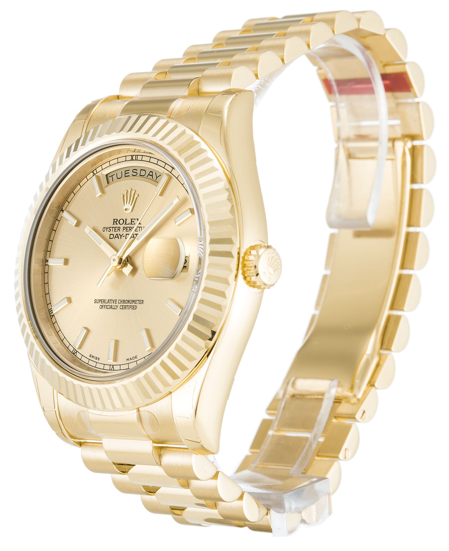 rol€x Day-Date II Champagne Dial 218238