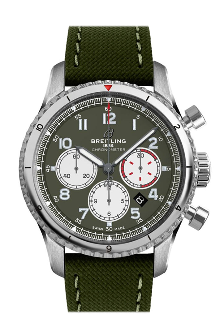 BRE!TLING Aviator 8 B01 Chronogragh GREEN AB01192A1 L1X1