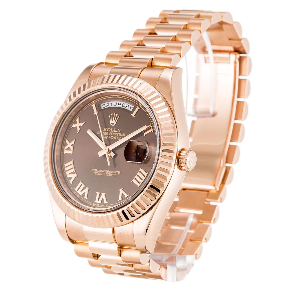 rol€x Day-Date II Chocolate 218235