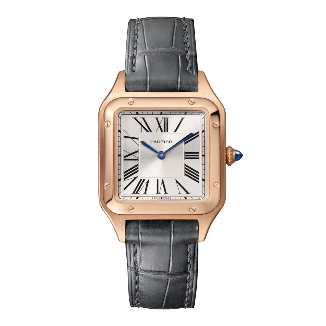 C@RTIER Santos 18K Rose Gold Lady��s Watch, WGSA0022