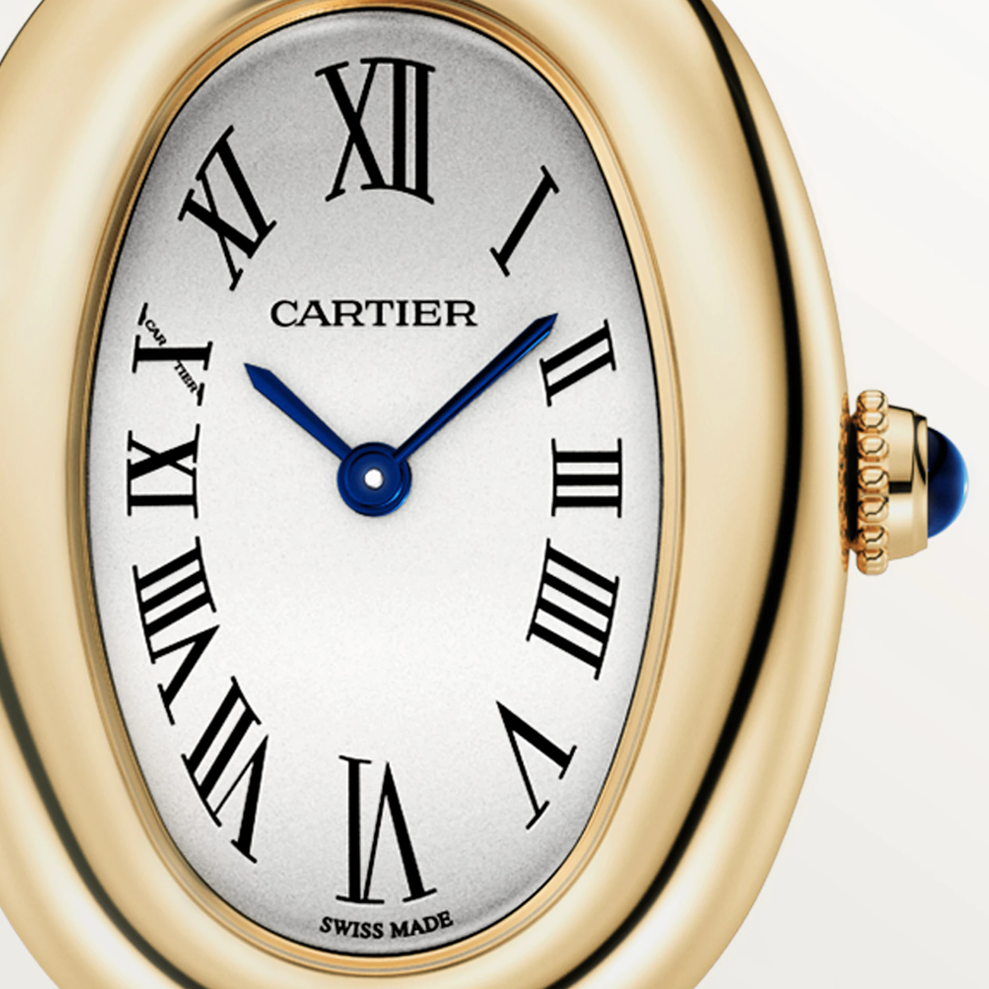 C@RTIER Baignoire 18K Yellow Gold Ladies Watch, WGBA0007