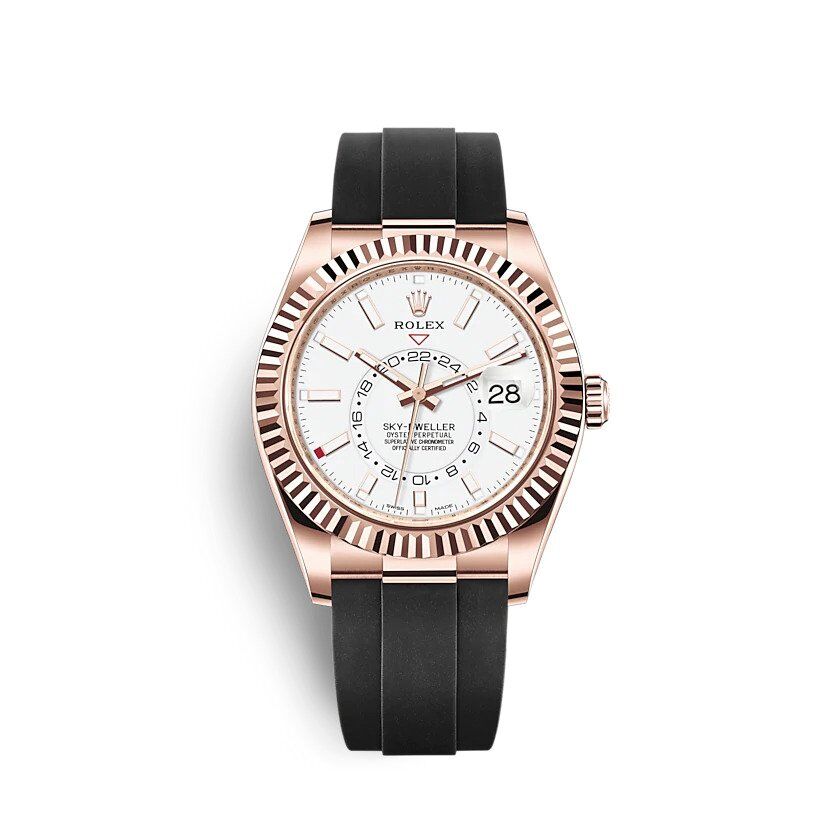 rol€x Sky-Dweller 326235 White