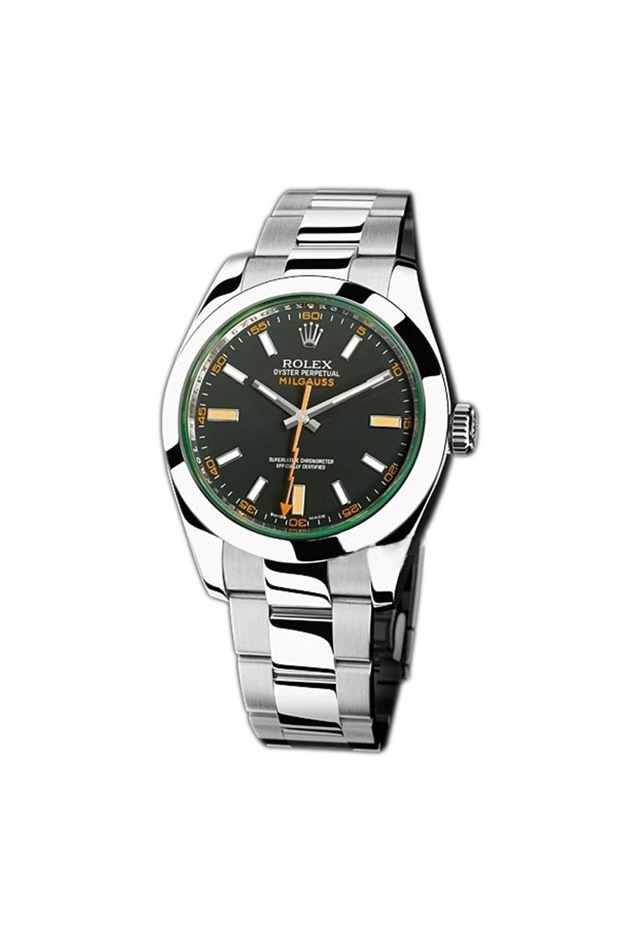 rol€x Oyster Perpetual Milgauss 116400gv Series