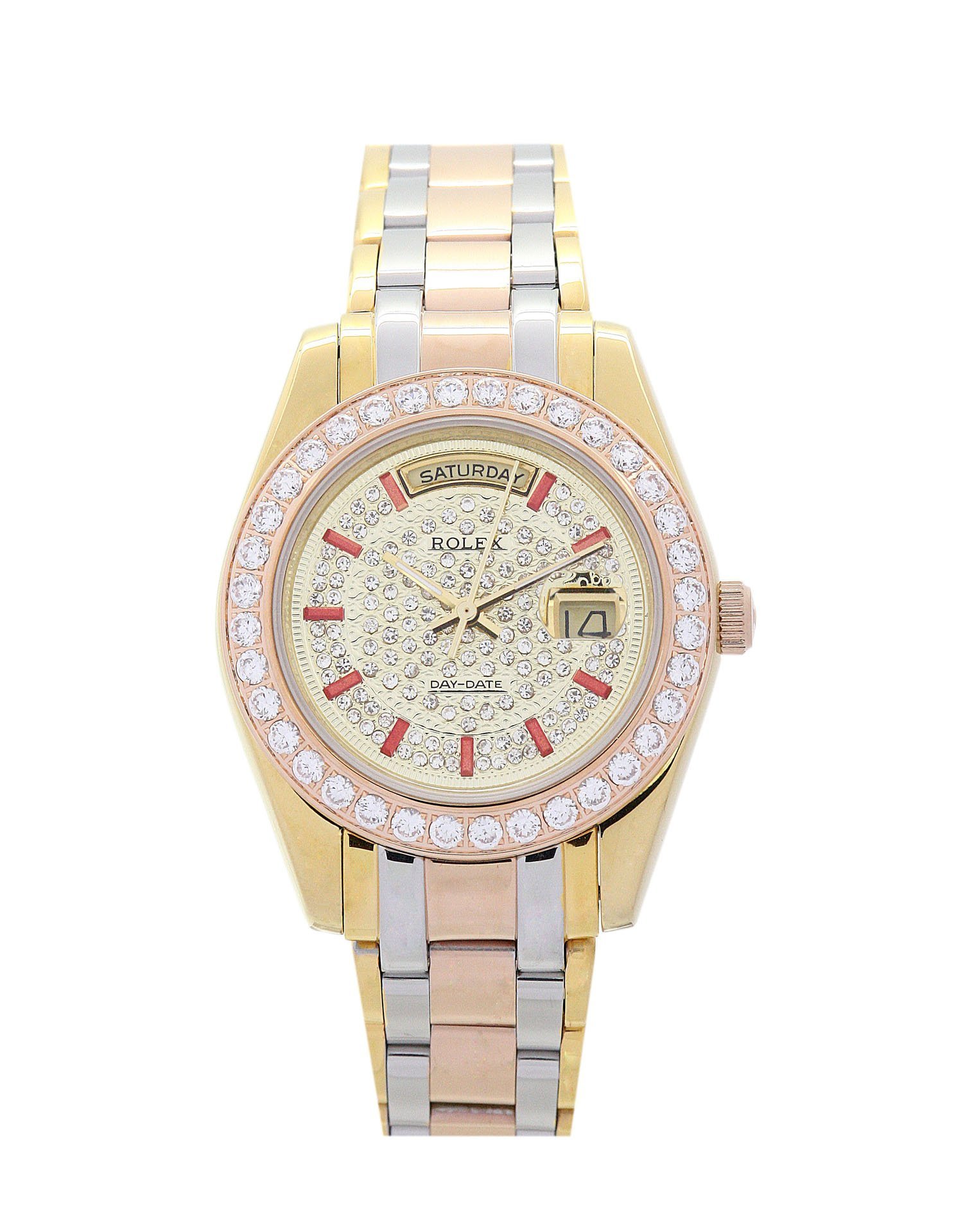 rol€x Day-Date Yellow gold Dial 118346