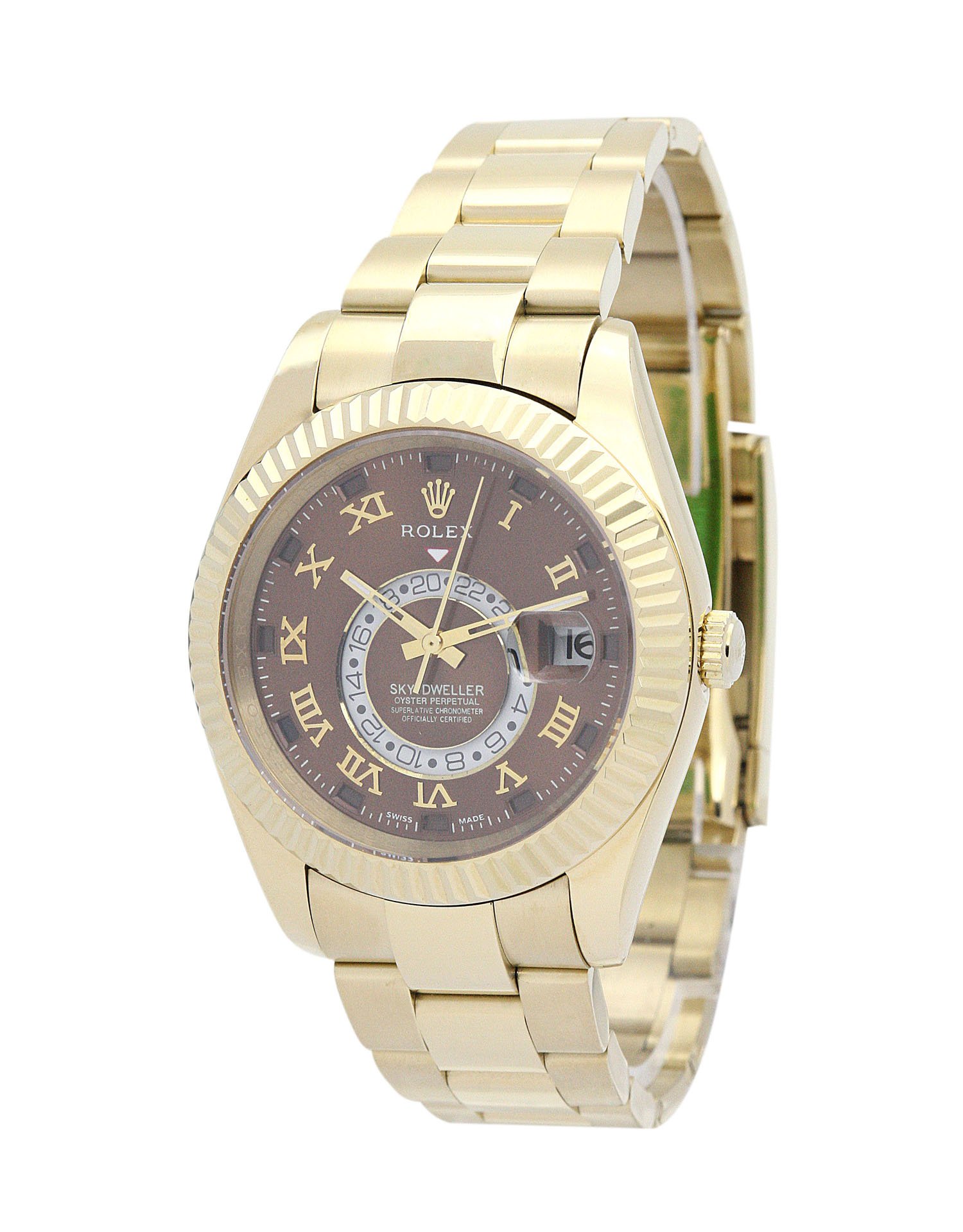 rol€x Sky-Dweller 326938 Yellow Gold
