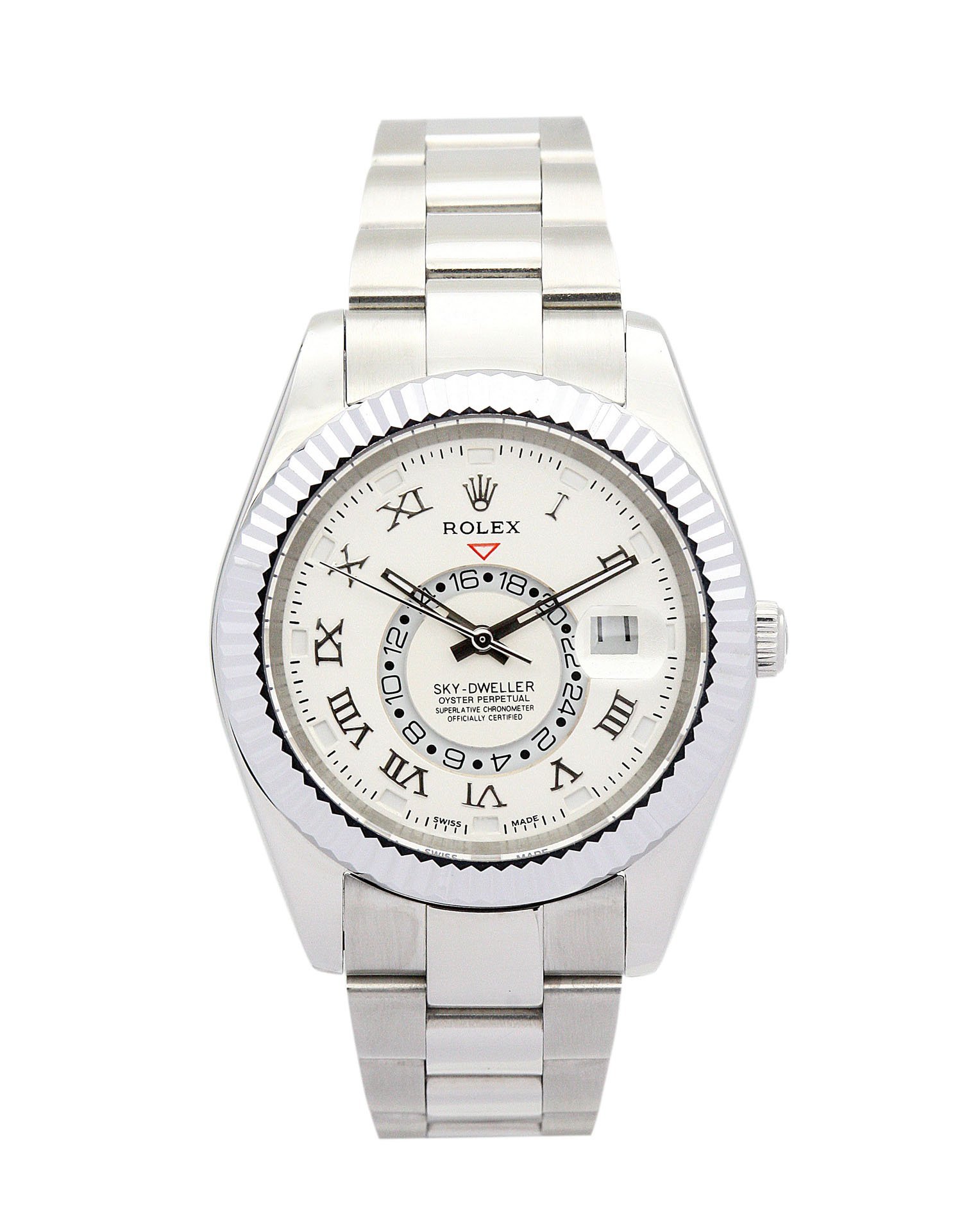 rol€x Sky-Dweller 326938 White