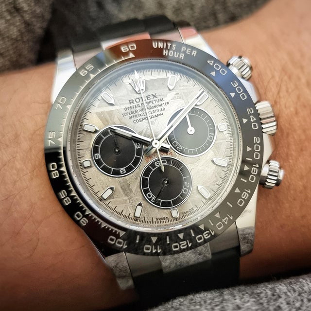 rol€x Cosmograph Daytona White Gold Meteorite 116519LN-0038