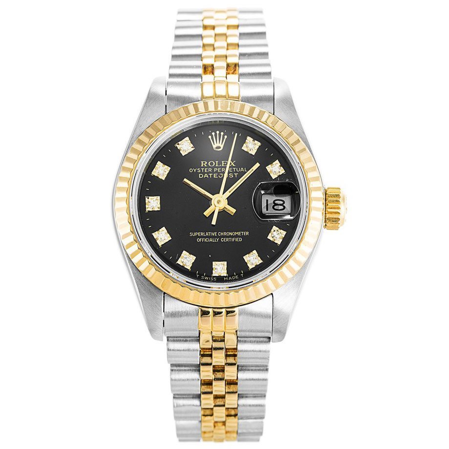 rol€x Datejust Black Diamonds 69173
