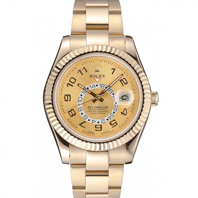 rol€x Sky Dweller Oyster Perpetual Special Edition 2012 Yellow Gold 80243