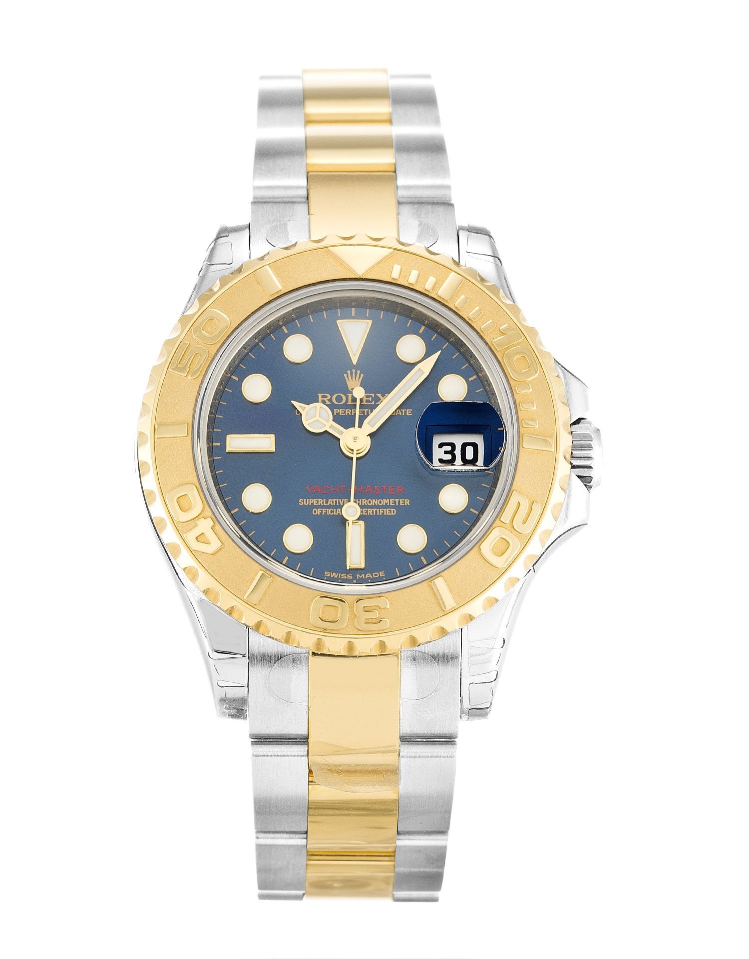 rol€x Yacht-Master Blue Baton 169623
