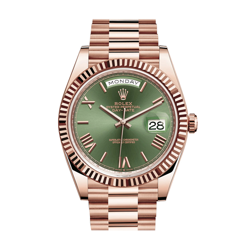 rol€x 228235 Day-Date 40 Olive Green 60th Anniversary