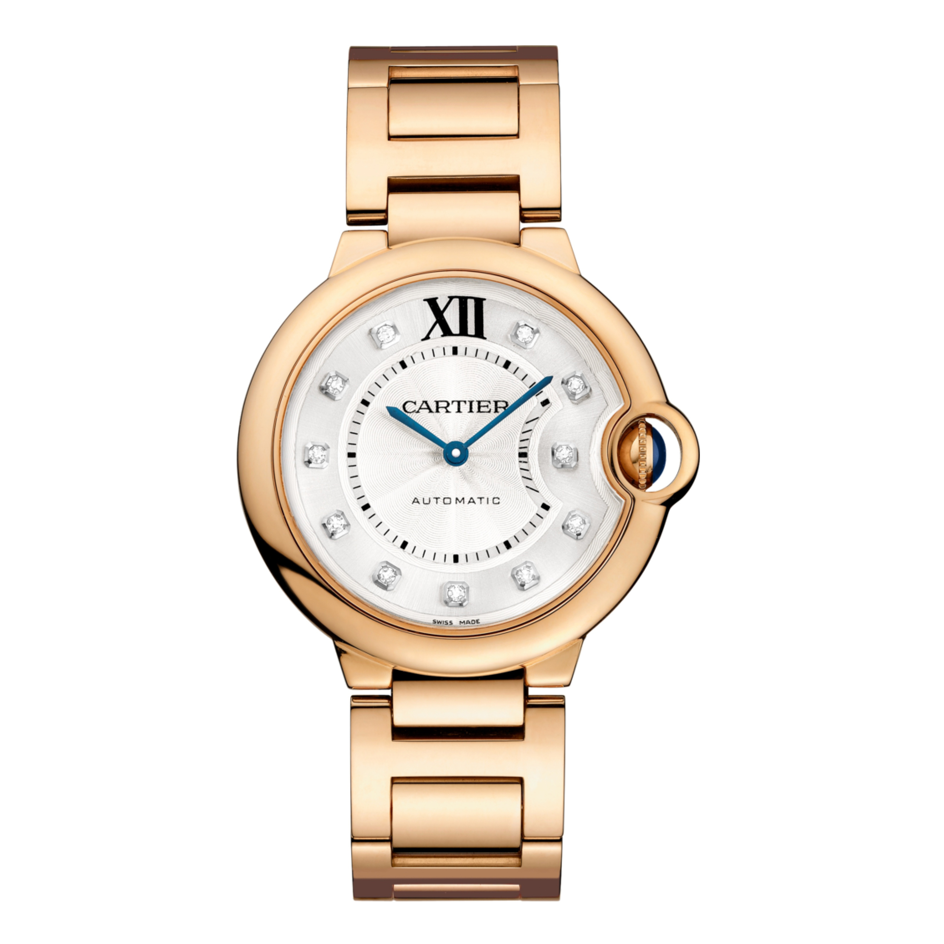 C@RTIER Ballon Bleu 36mm 18K Rose Gold Lady��s Watch, WE902026