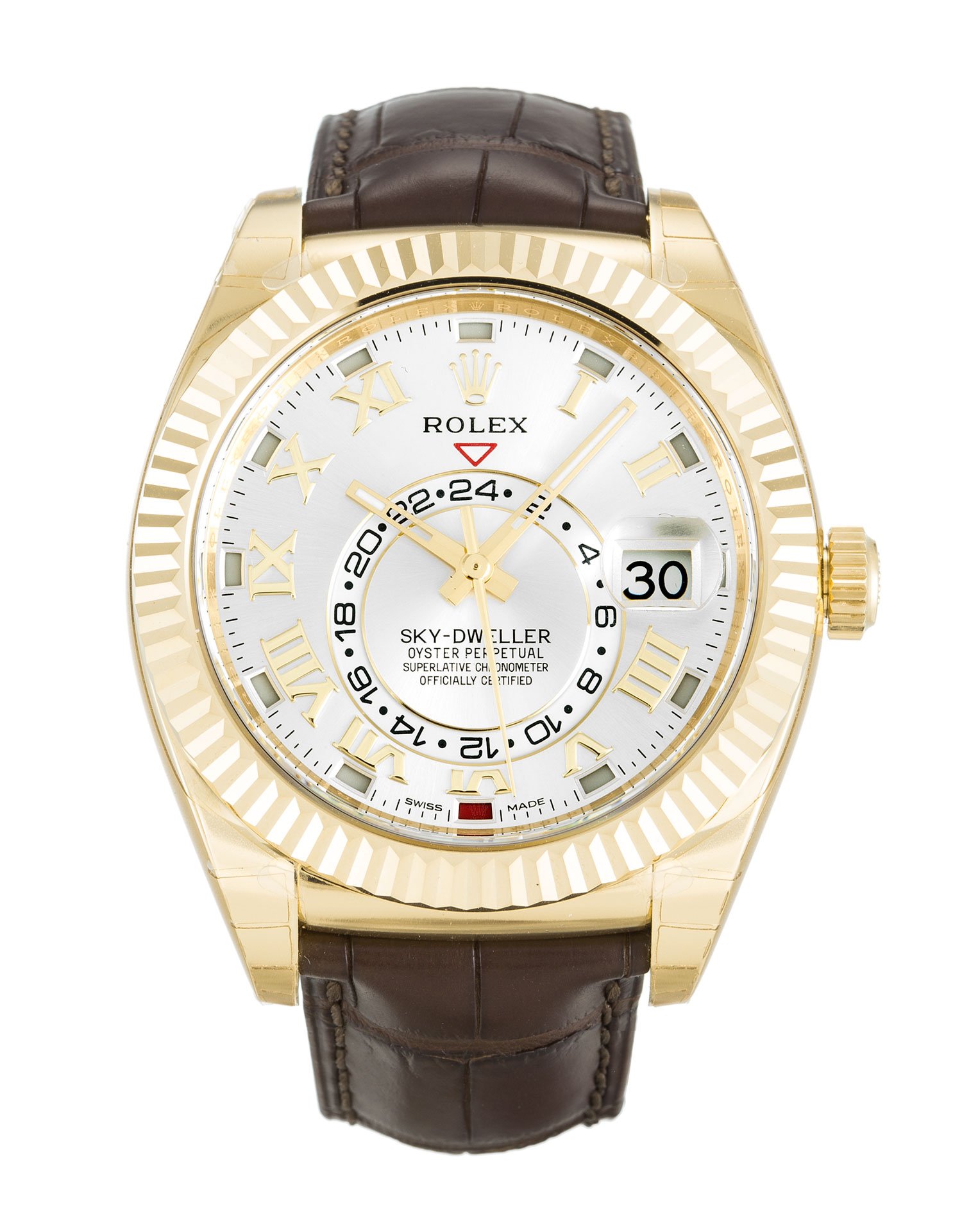 rol€x Sky-Dweller 326138 Silver