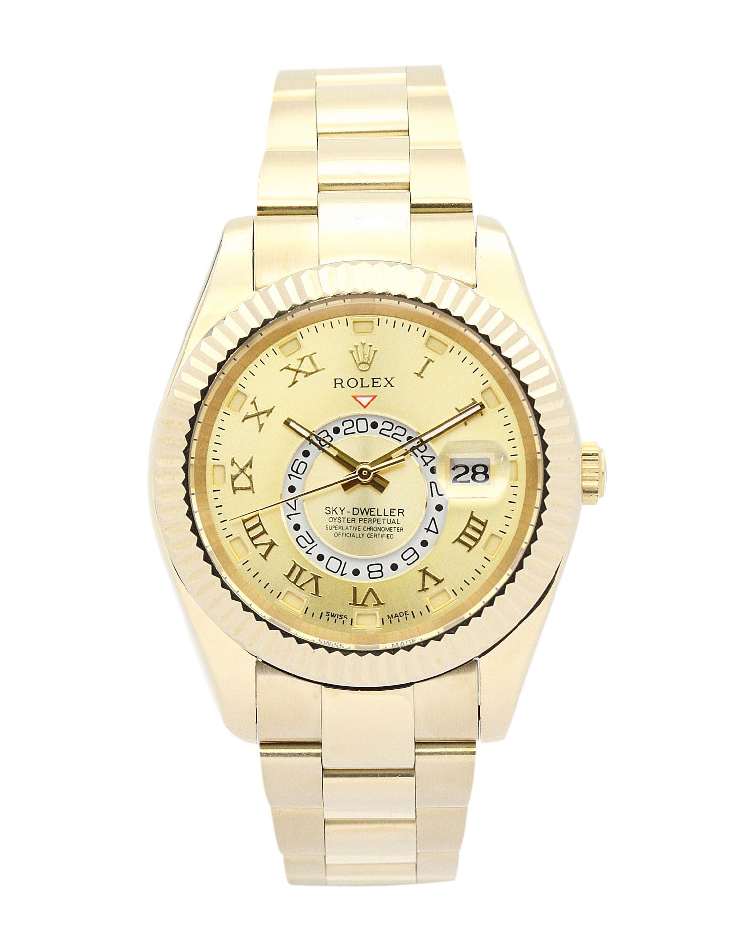 rol€x Sky-Dweller 326938 Champagne