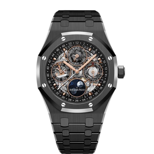 AUDEM@RS P!GUET Royal Oak Perpetual Calendar Openworked Ref. # 26585CE.OO.1225CE.01