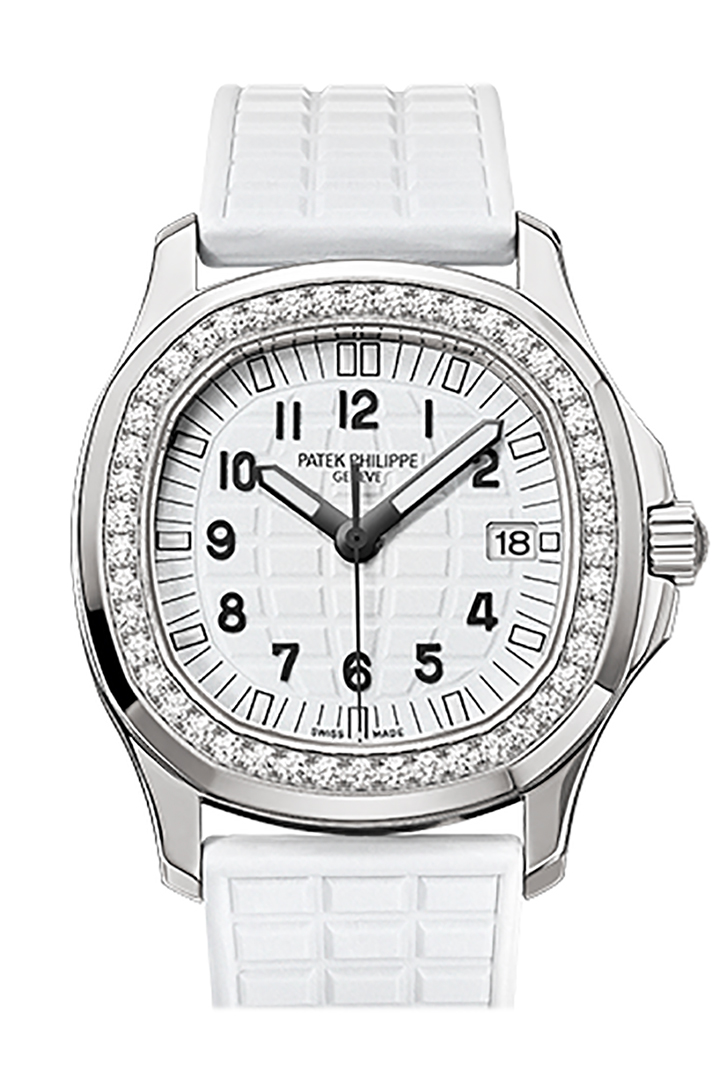 PAT€K PHIL!PPE Aquanaut Diamond Ladies Watch 5067A-024