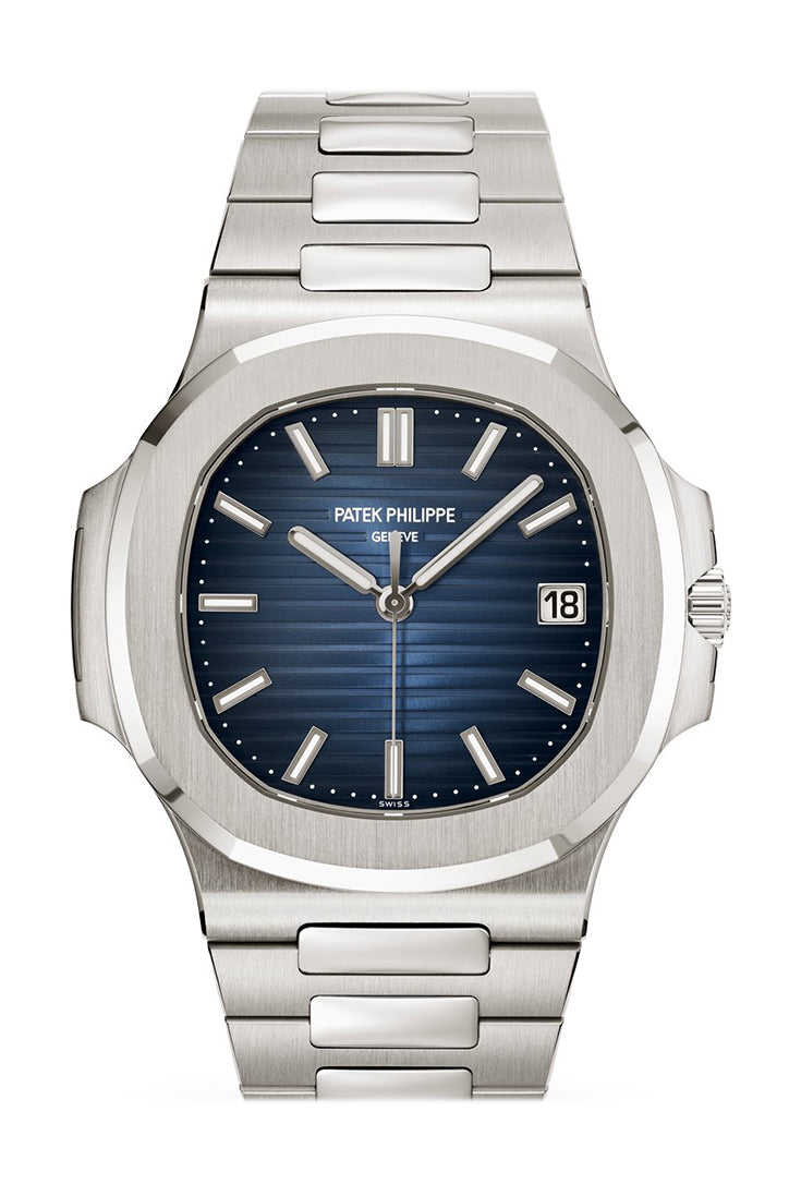 PAT€K PHIL!PPE Nautilus White Gold Watch 5811/1G-001 5811/1G