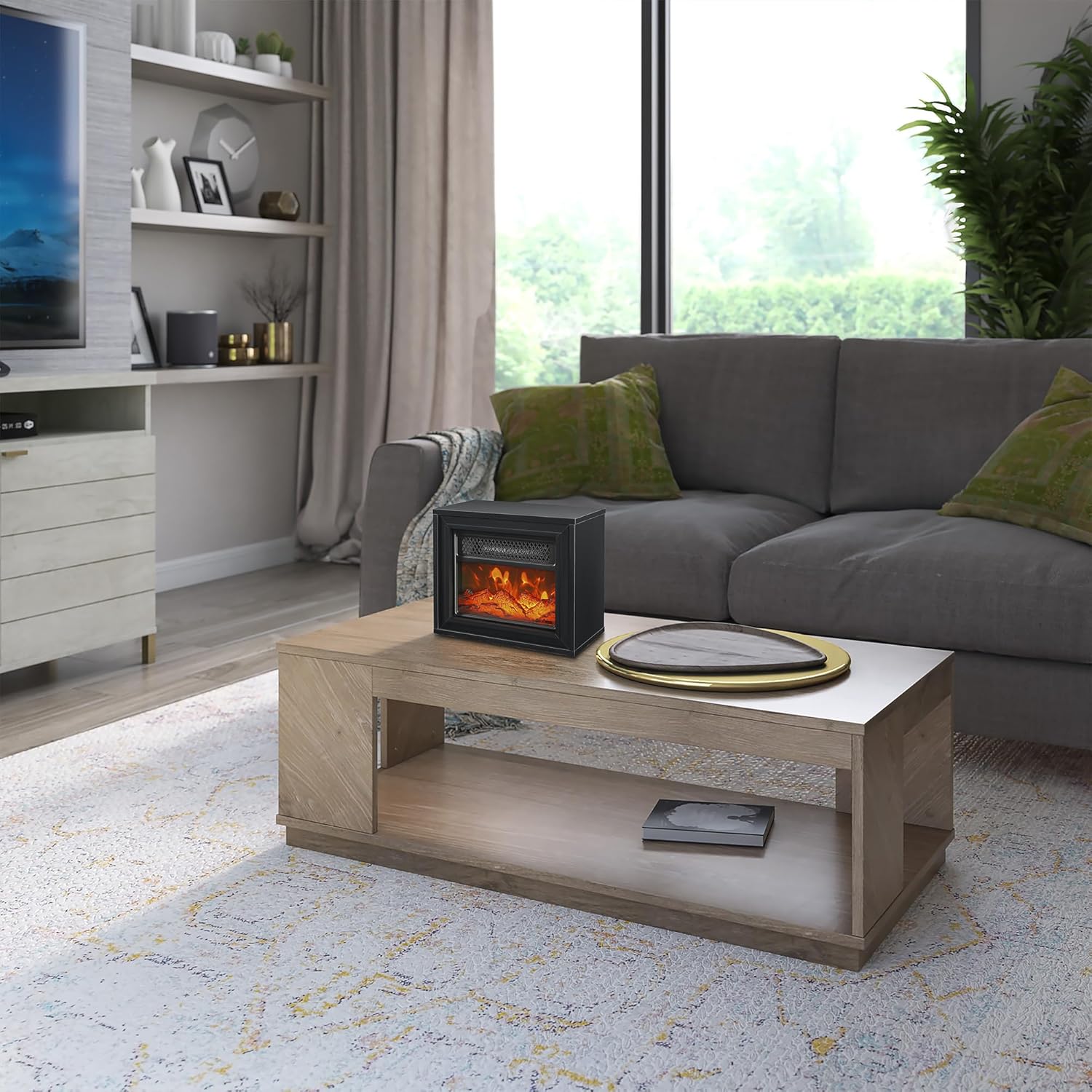 duraflame® Electric Fireplace Portable Space Heater