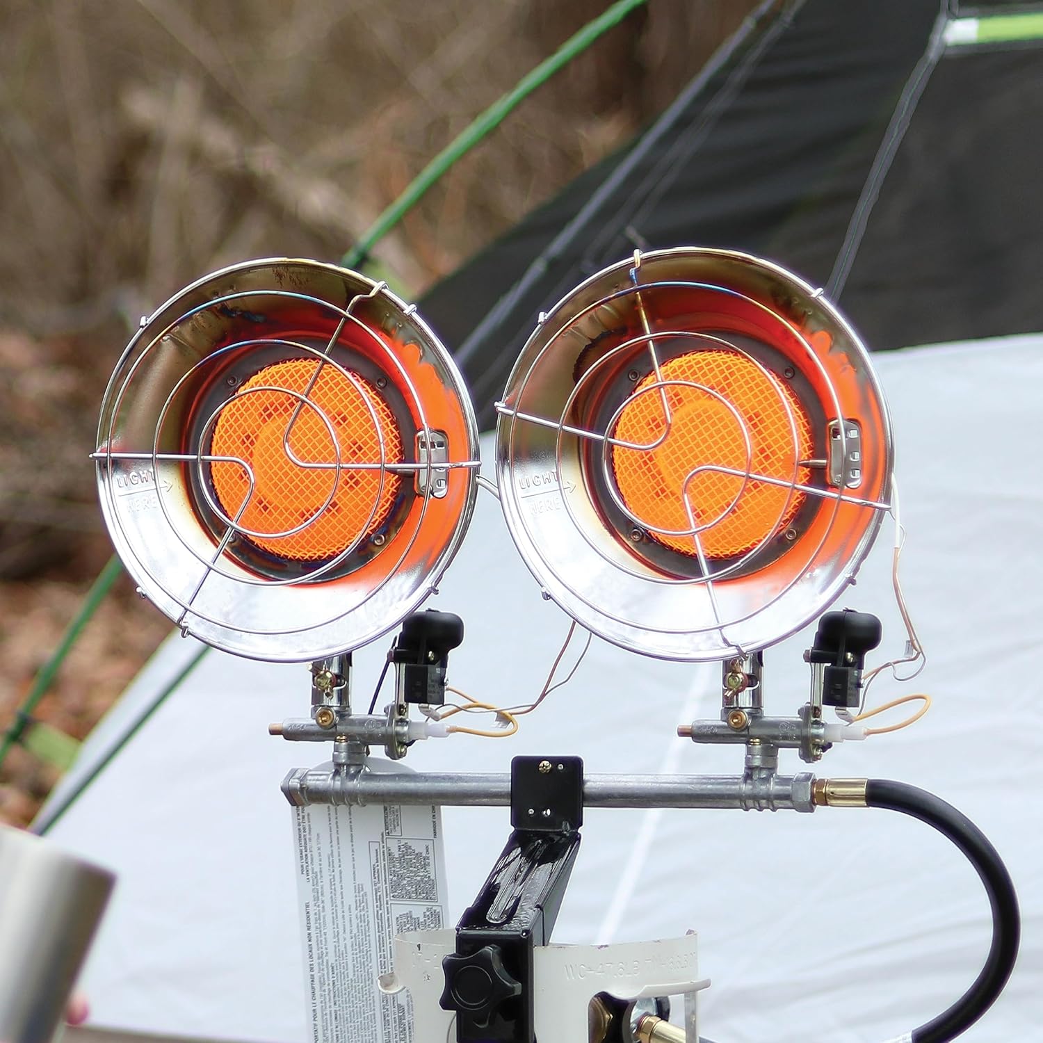 Original 540-Degree 45,000 BTU Tank Top Radiant Propane Heater