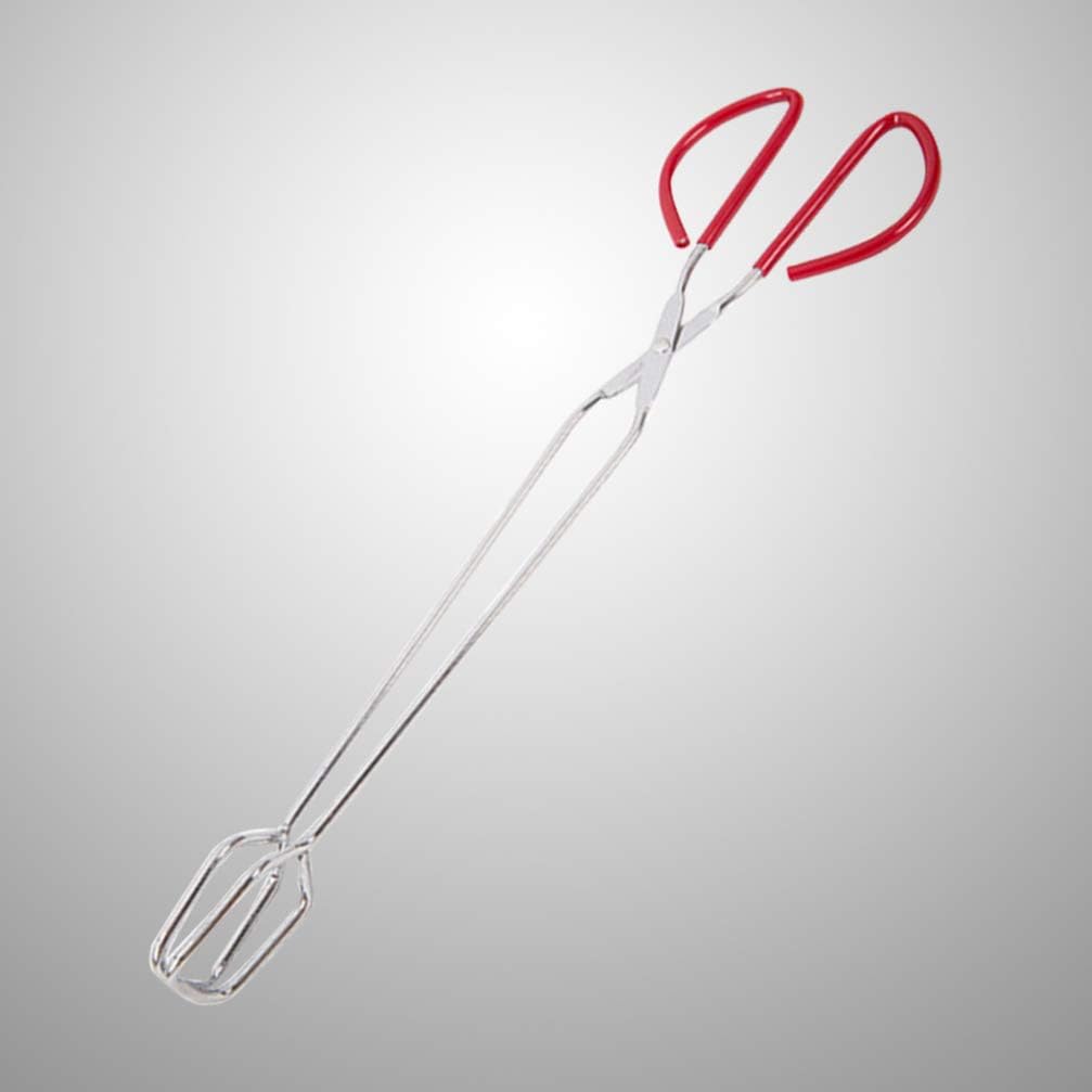 HEMOTON Fireplace Log Tongs Heavy Duty Wrought Iron Log Claw Grabber Outdoor Gas Fire Pit Wood Burning Charcoal Clip for Camping Picnic BBQ Campfire 38.5x10x1cm