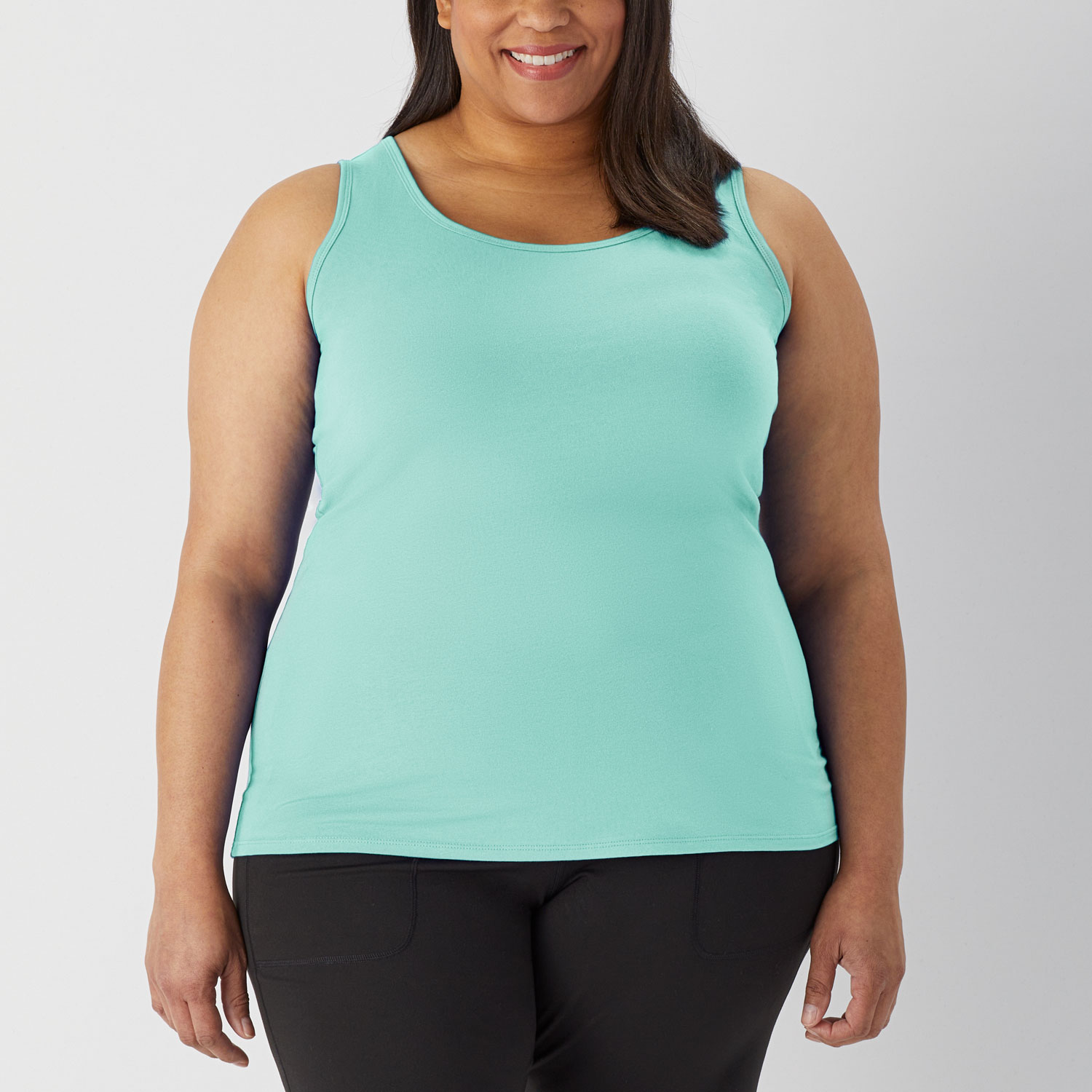 Women's Plus No-Yank Tank