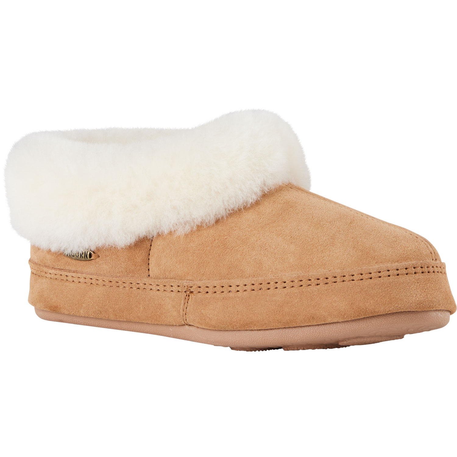Women's Acorn Genuine Shearling Slippers