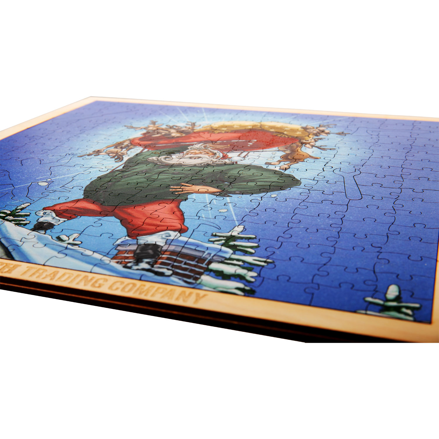 Super Santa Wooden Jigsaw Puzzle