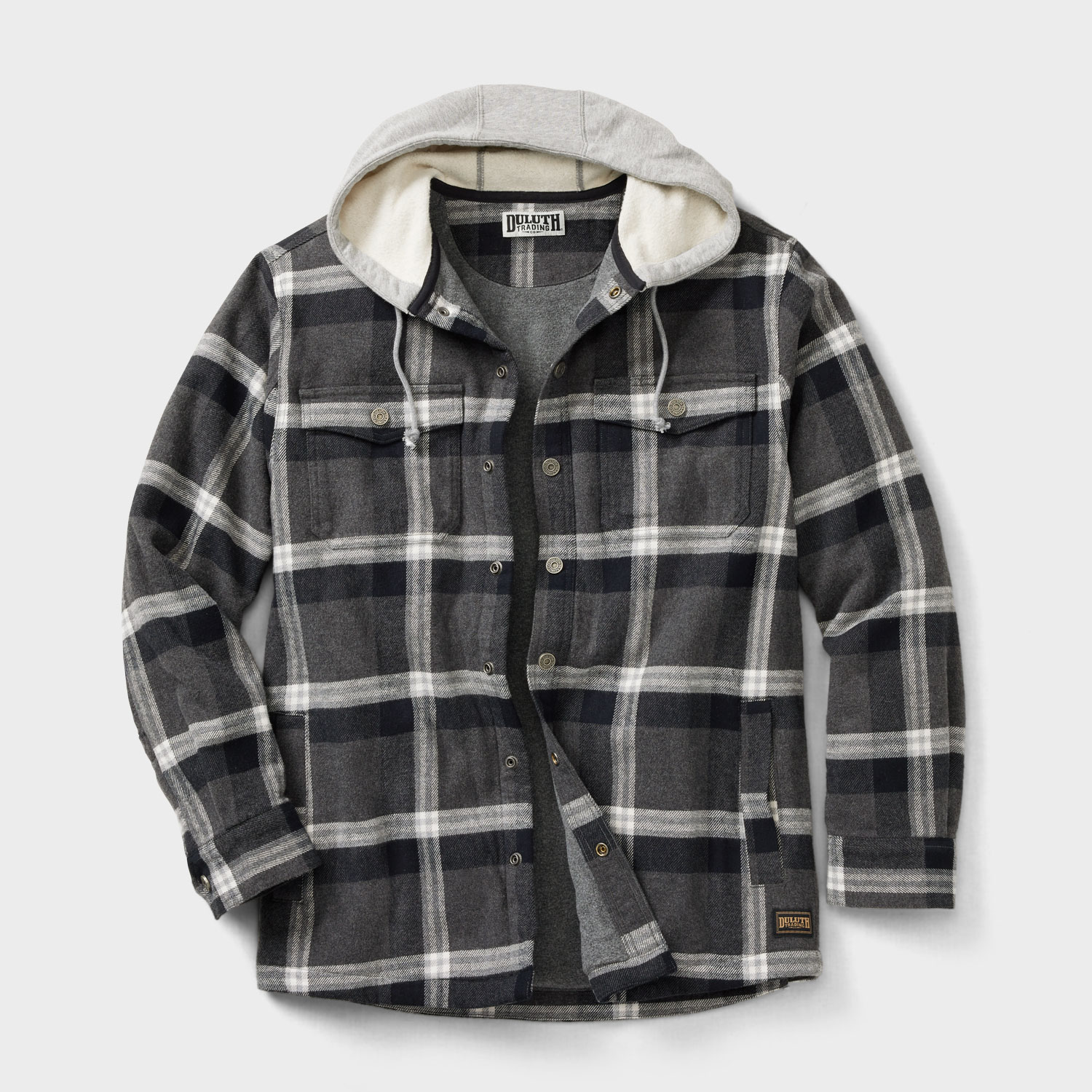 Men's Flapjack Relaxed Fit Hooded Shirt Jac