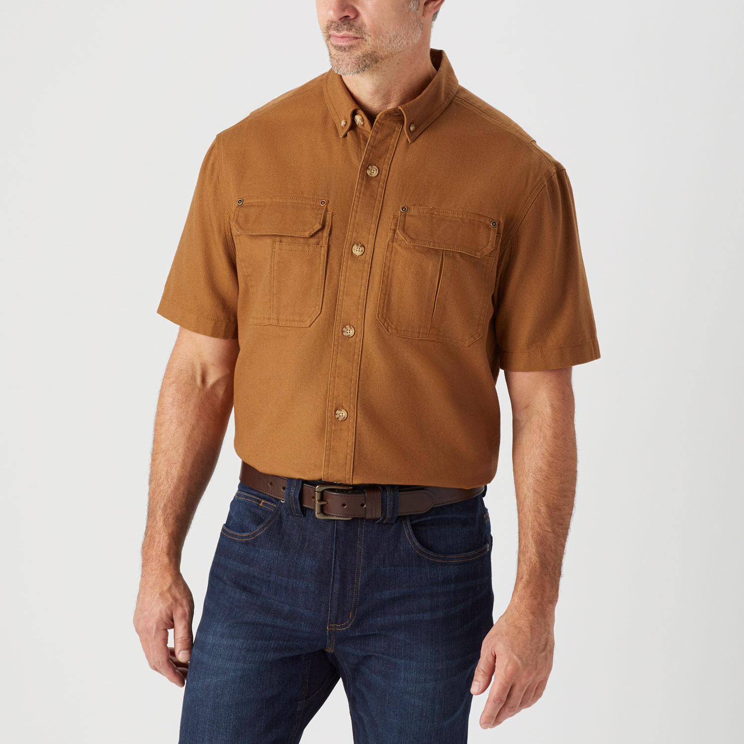 Men's Free Swingin' Fire Hose Short Sleeve Shirt