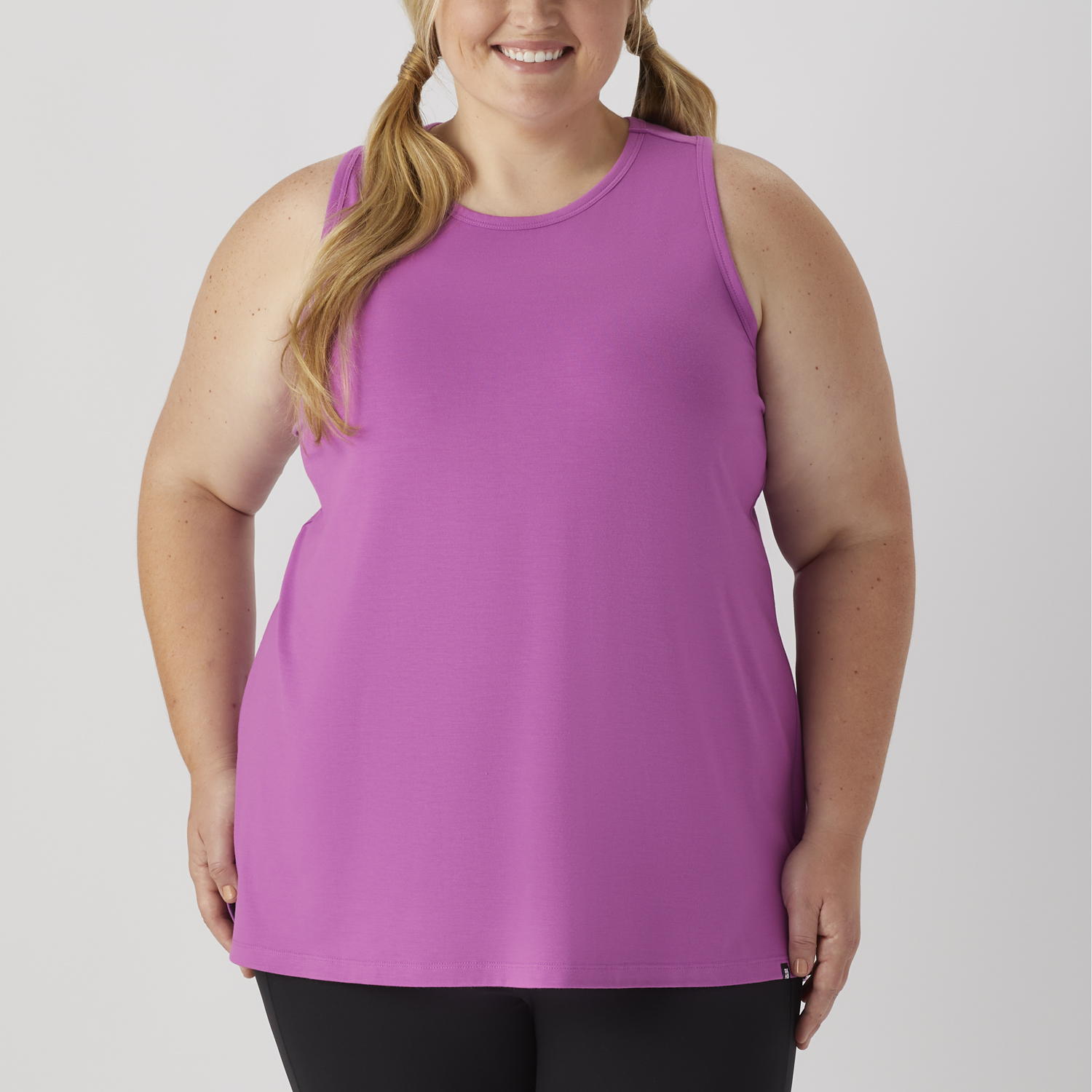 Women's Plus AKHG Renew Bamboo Racerback Tank