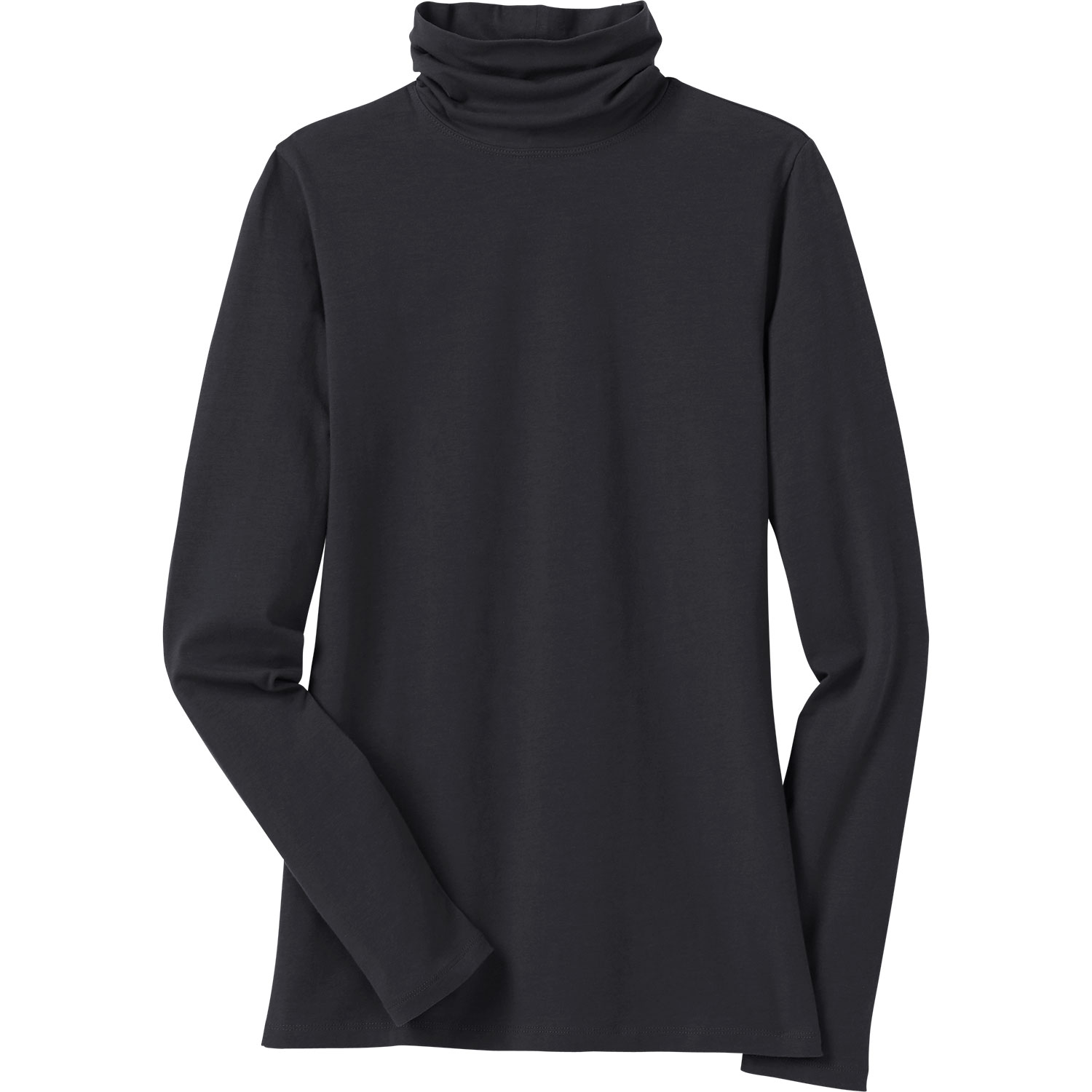 Women's No-Yank Long Sleeve Turtleneck T-Shirt