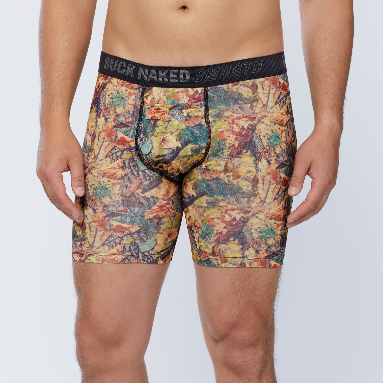 Men's Buck Naked Smooth Bullpen 3D Boxer Briefs