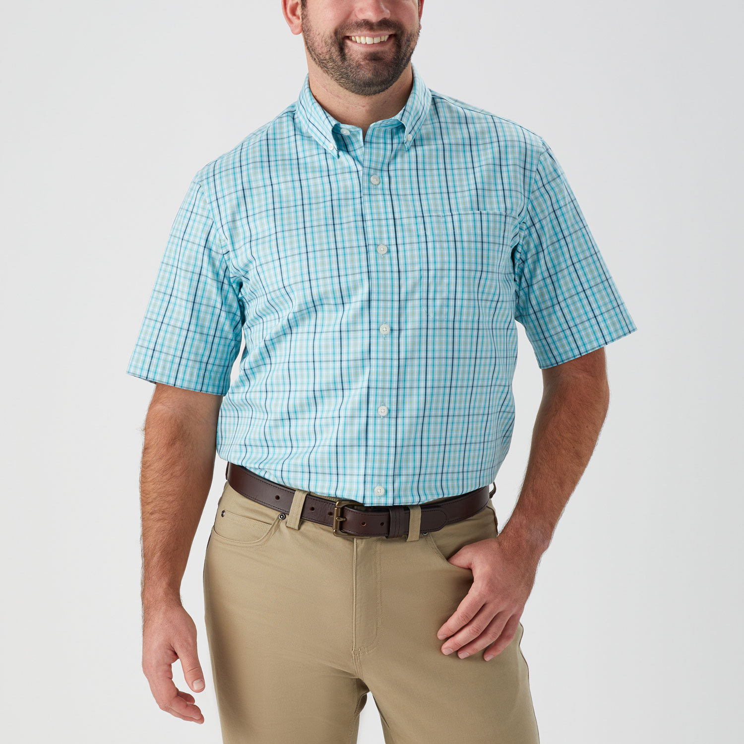Men's Wrinklefighter Relaxed Fit Short Sleeve Shirt