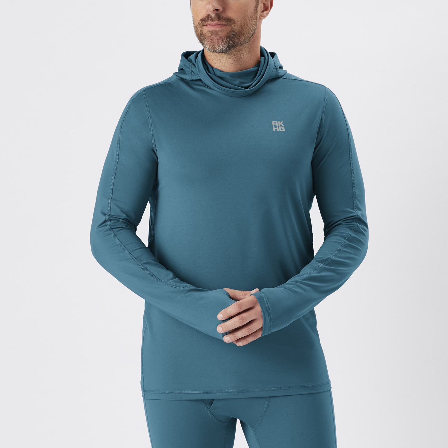 Men's AKHG Boar's Nest Base Layer Hoodie