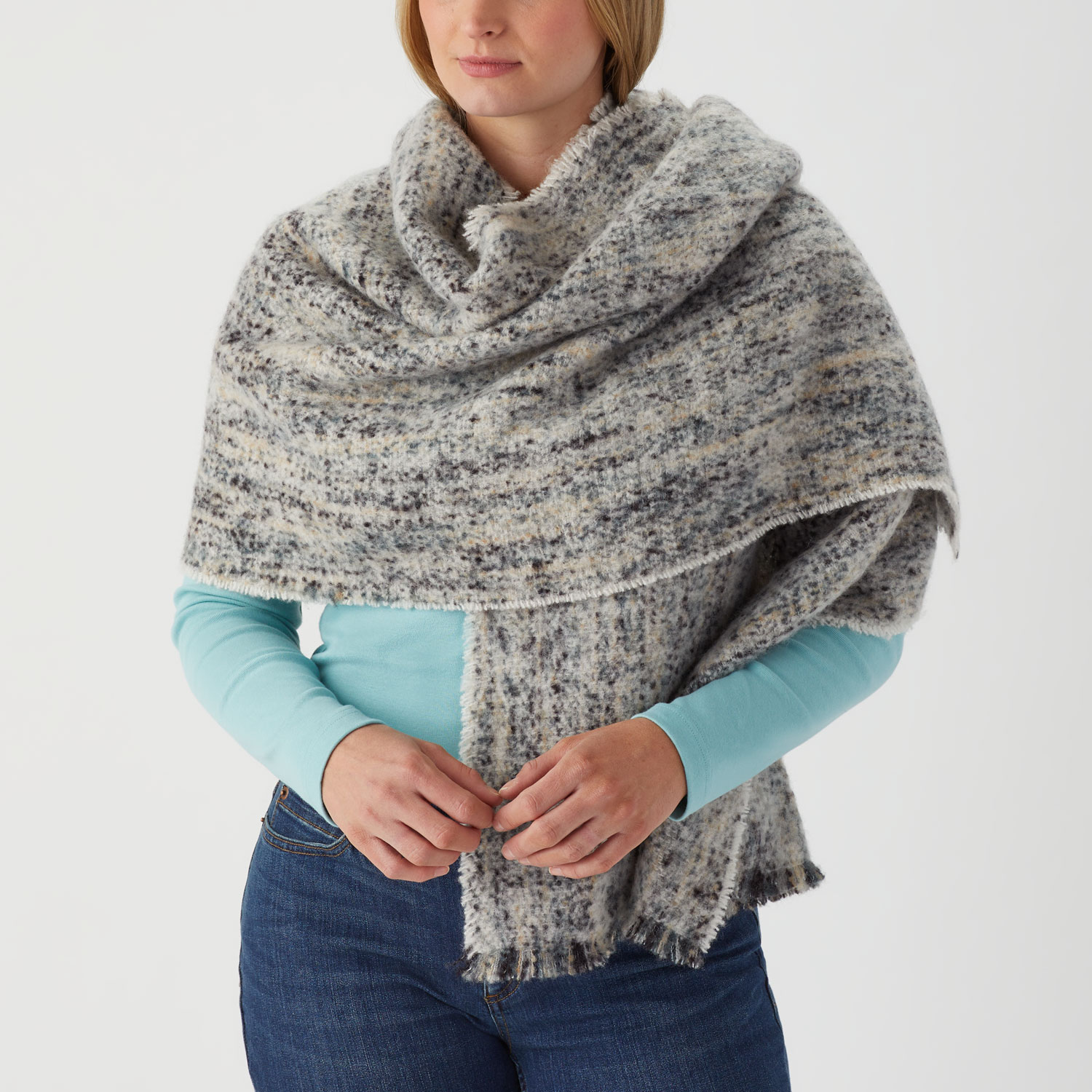 Women's Multi Fleck Scarf