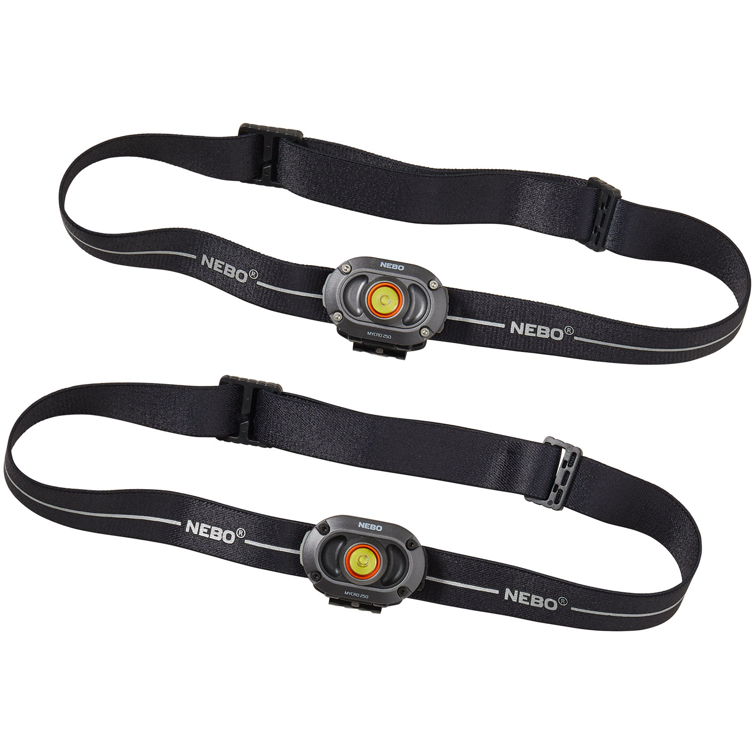 Nebo Mycro 250 Rechargeable Headlamp 2-Pack