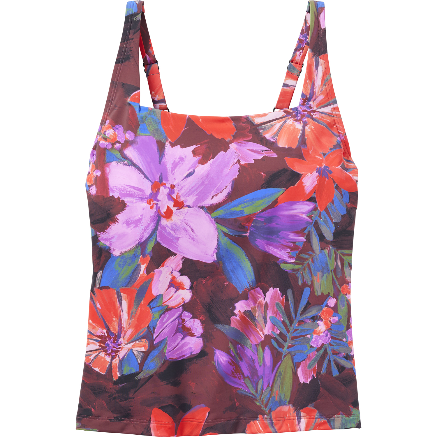 Women's Plus AKHG Lost Lake Built-In Bra Tankini