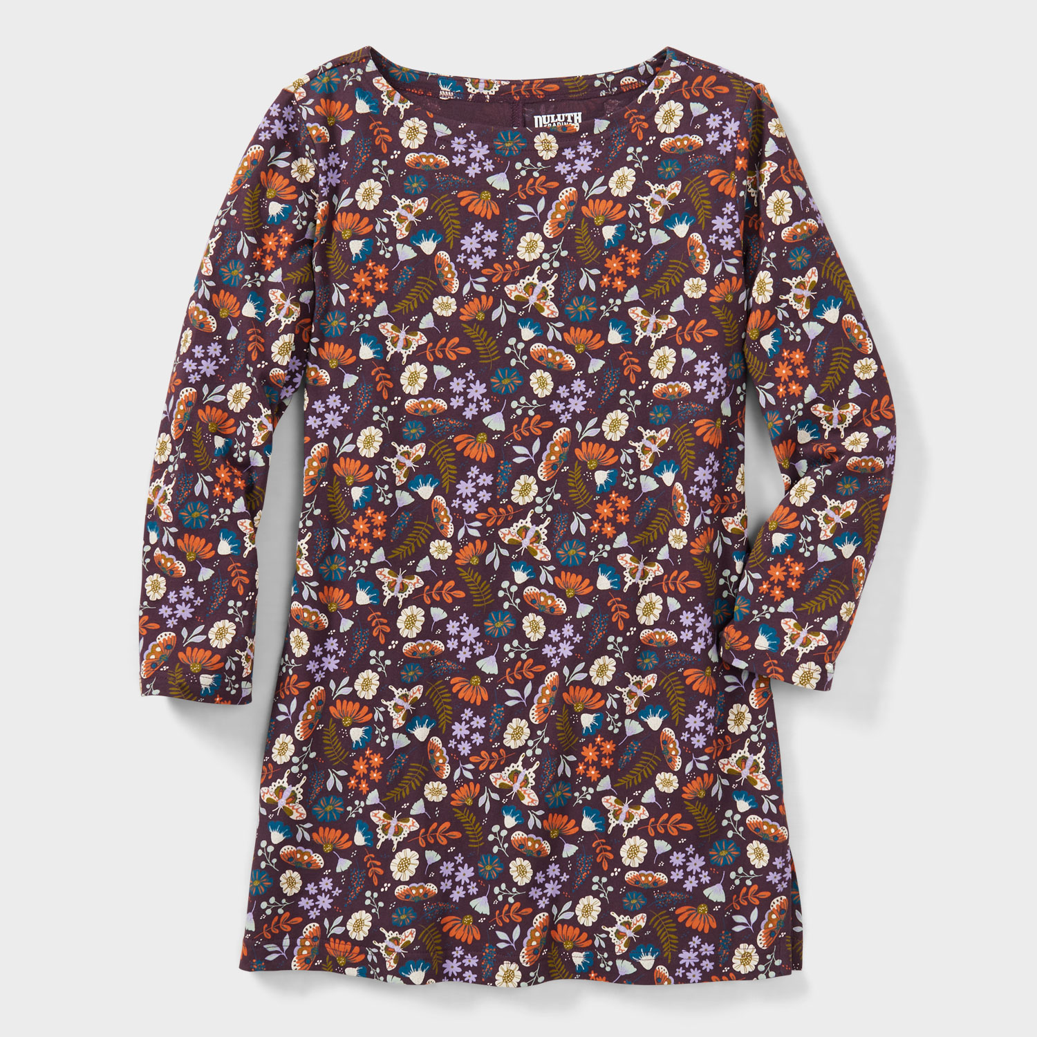Women's Plus Lightweight Longtail T 3/4 Sleeve Tunic